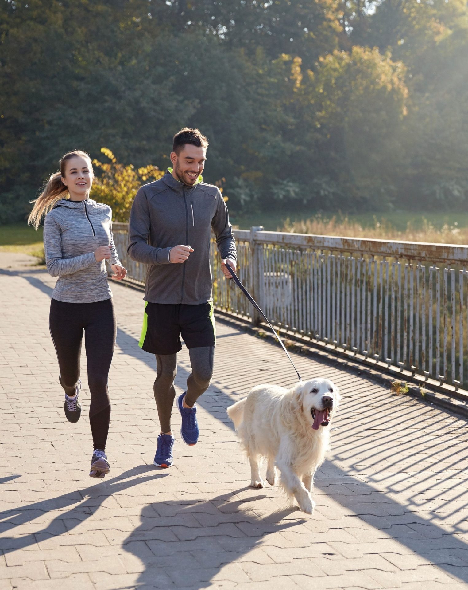 couple running