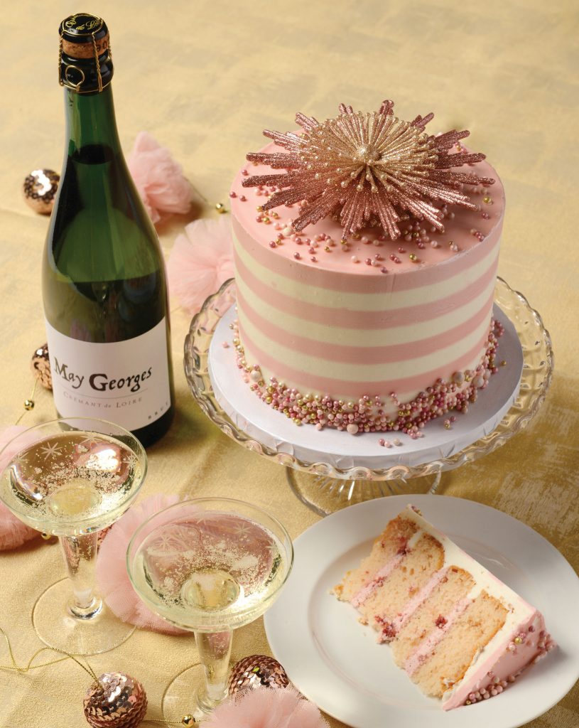 The Makery Cake Company’s Pink Champagne cake