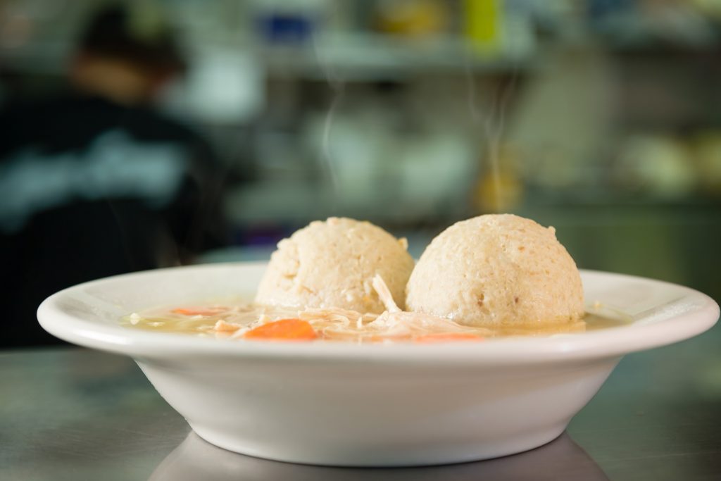 The Bagel Deli and Restaurant Matzo ball soup