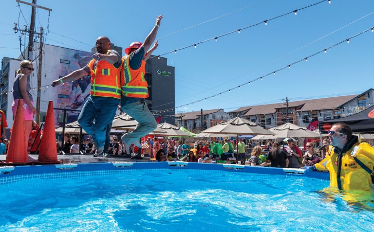 Special Olympics Colorado plunge