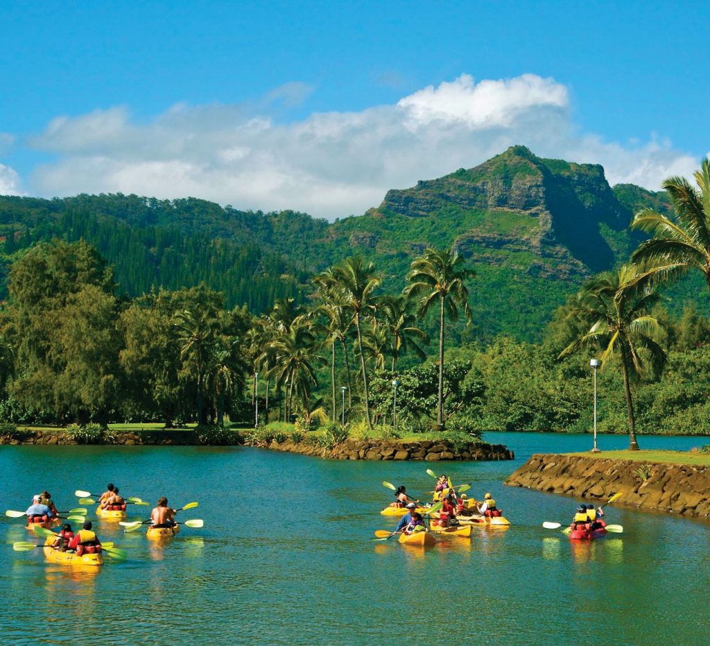 Canoeing in Kaua‘i