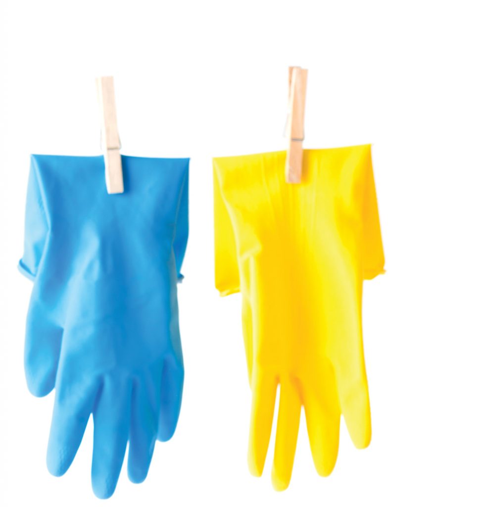 Cleaning gloves