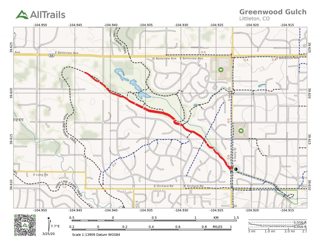 Greenwood Gulch Trail