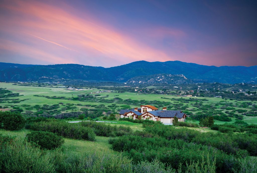 The Keep home at sunrise