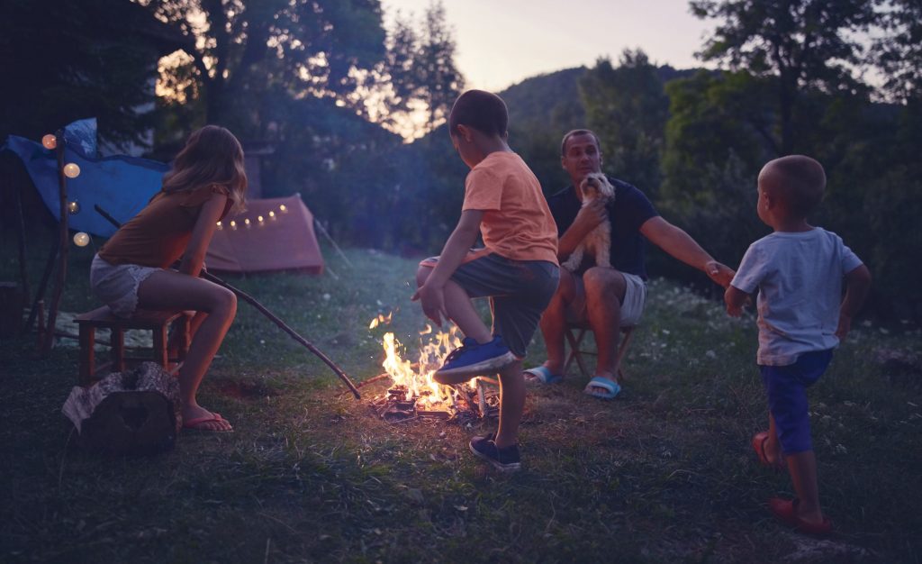 Family camping