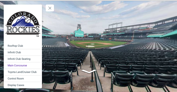 Coors Field Seating Chart