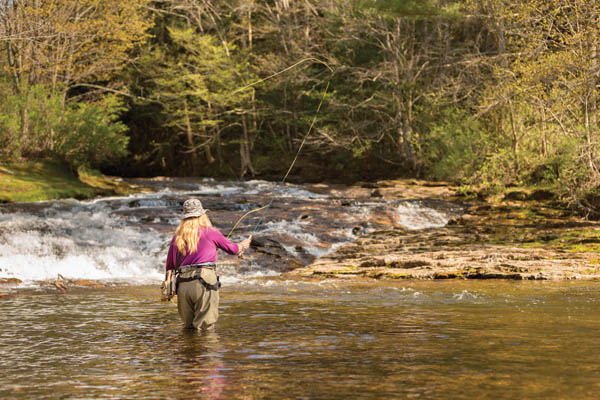 Female Anglers Hooked On Fishing